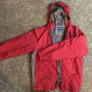 Red Rain Jacket/Windbreaker